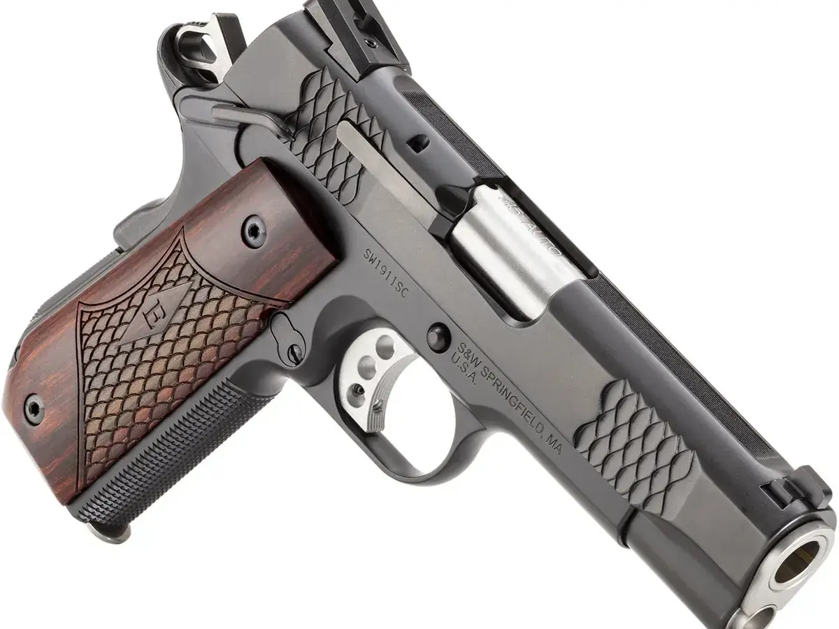 Smith & Wesson SW1911SC E-Series 45 ACP 4.25" Barrel, Black - photo 2