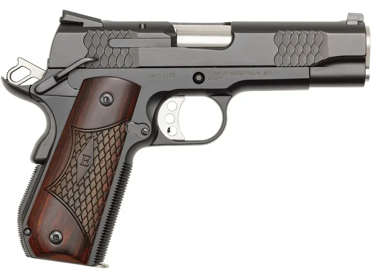 Smith & Wesson SW1911SC E-Series 45 ACP 4.25" Barrel, Black - photo 5