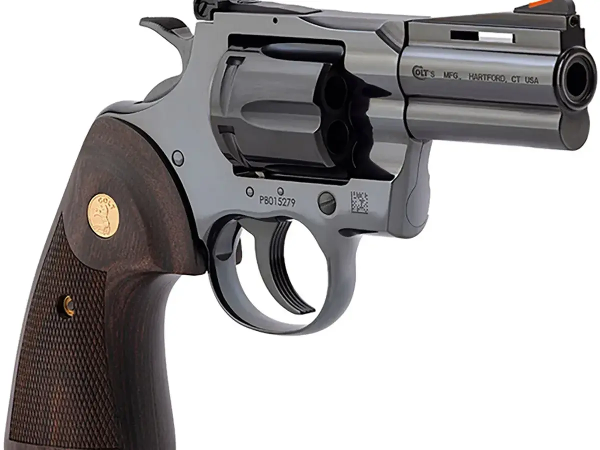 Colt's Manufacturing Company Python 357 Magnum, 3" Barrel, Gloss Blued - photo 2
