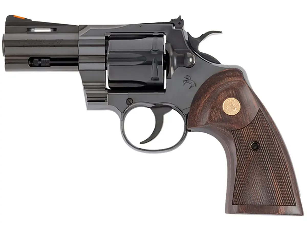 Colt's Manufacturing Company Python 357 Magnum, 3" Barrel, Gloss Blued - photo 4