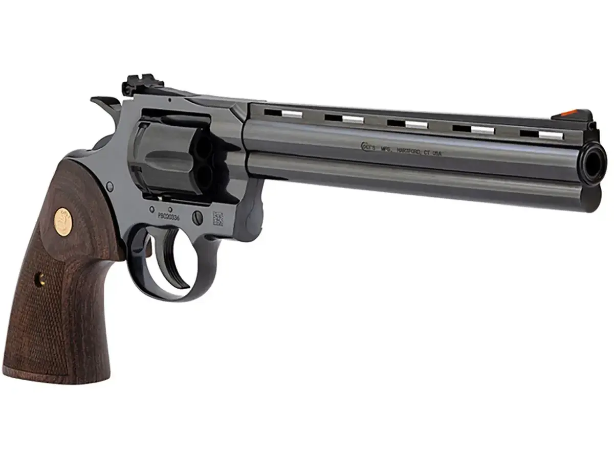 Colt's Manufacturing Company Python 357 Magnum, 8" Barrel, Gloss Blued - photo 2