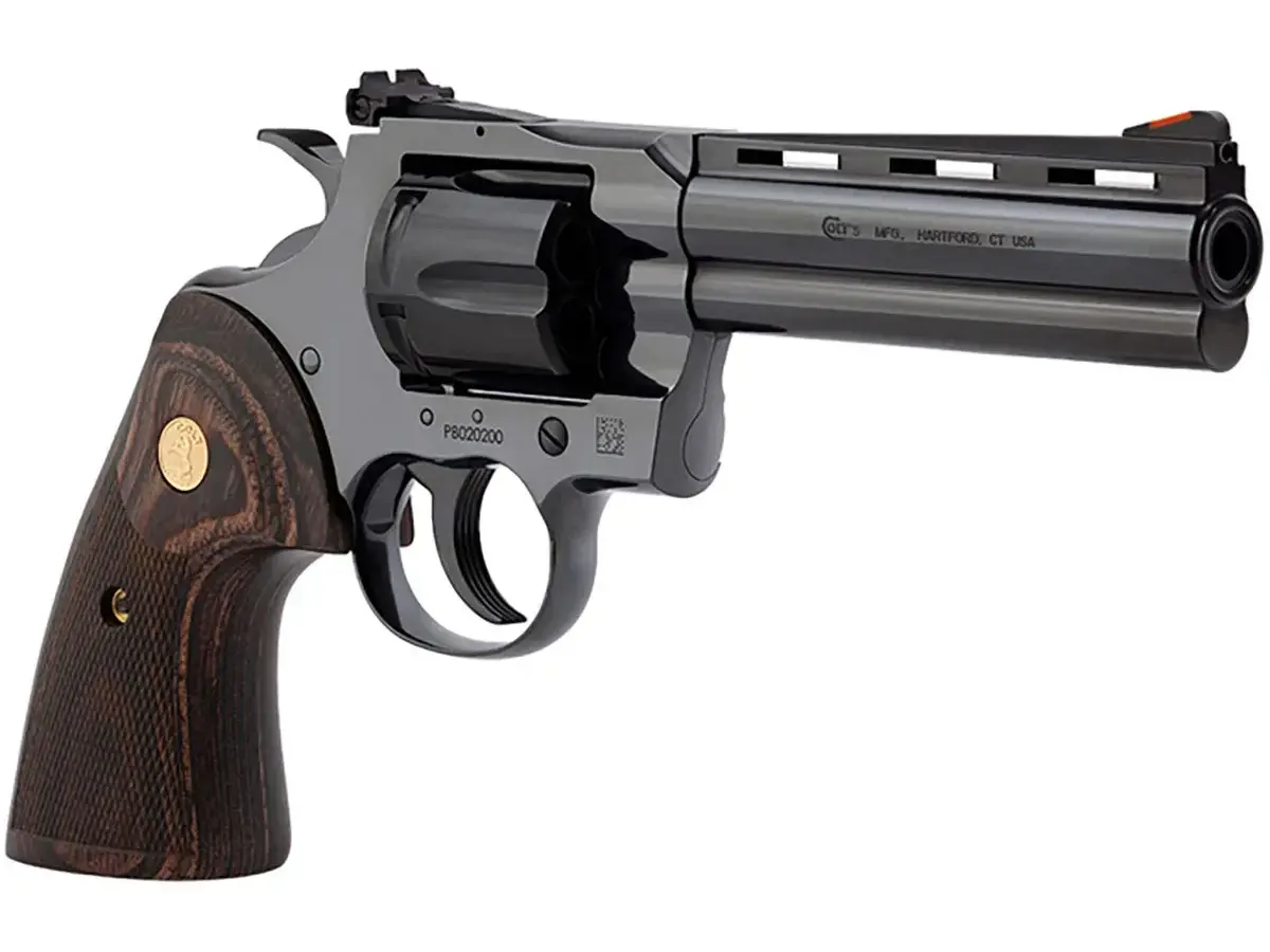 Colt's Manufacturing Company Python 357 Magnum 5" Barrel, 6RD, Gloss Blued - photo 2