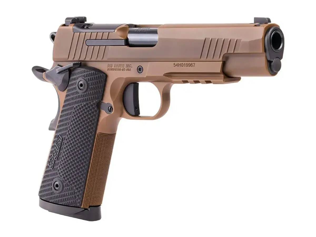 SIG Sauer 1911 X-Full Emperor Scorpion 45 ACP, 5" Barrel, Coyote - photo 4