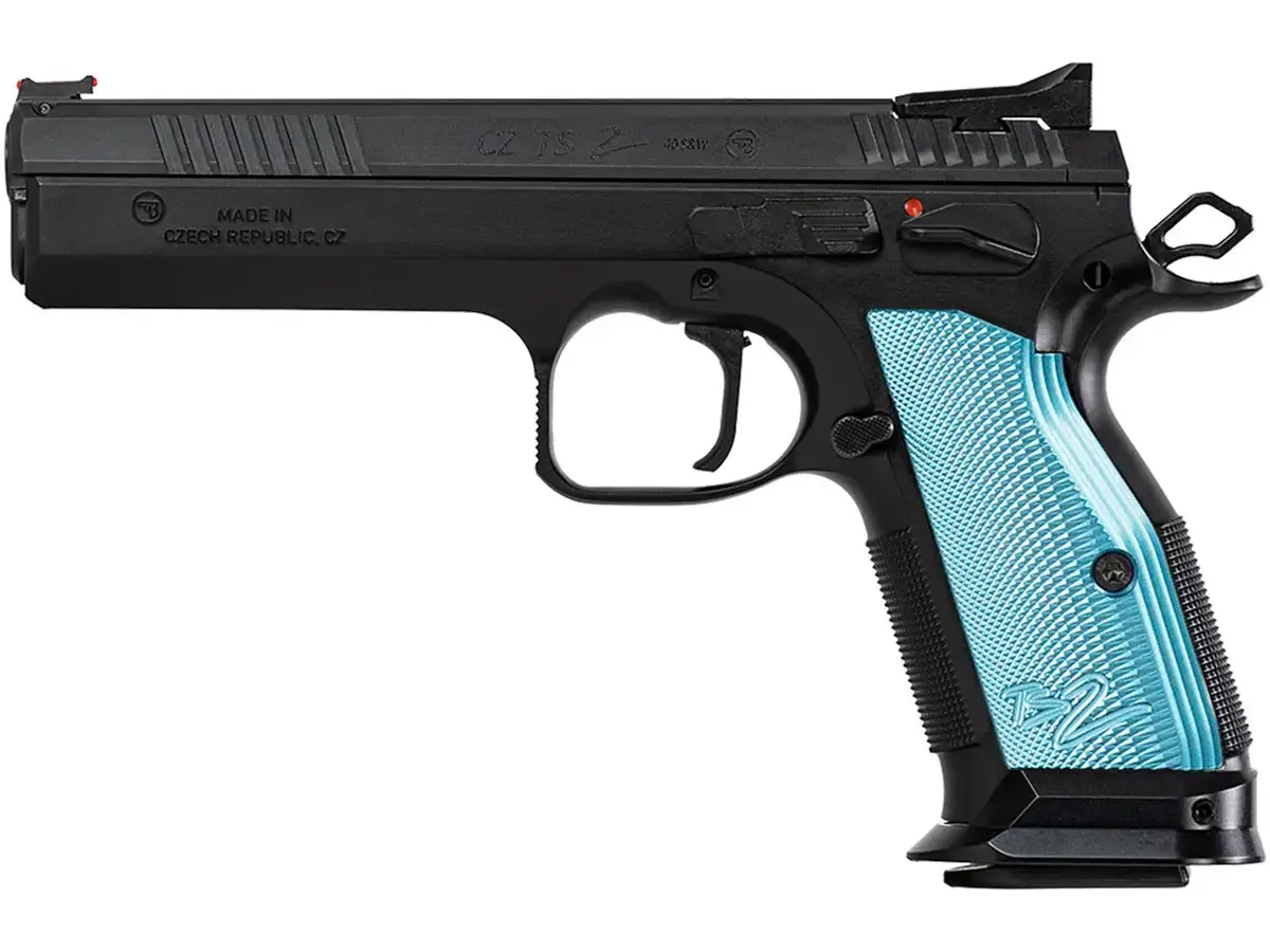CZ TS 2 40 S&W 5.28" Barrel, Blue/Black - photo 2