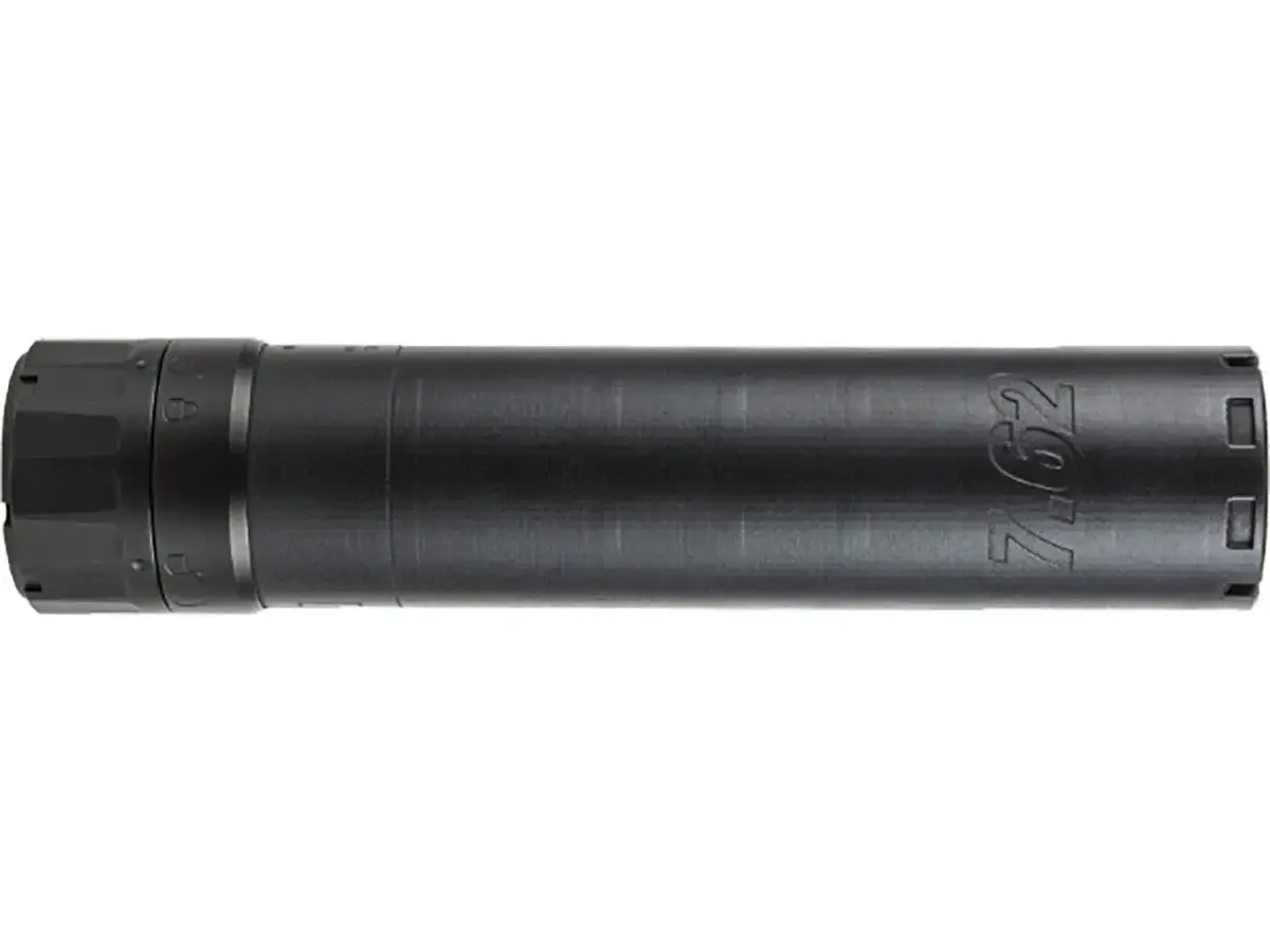 Next Gen 7.62mm Fullsize QD Rifle Suppressor Black