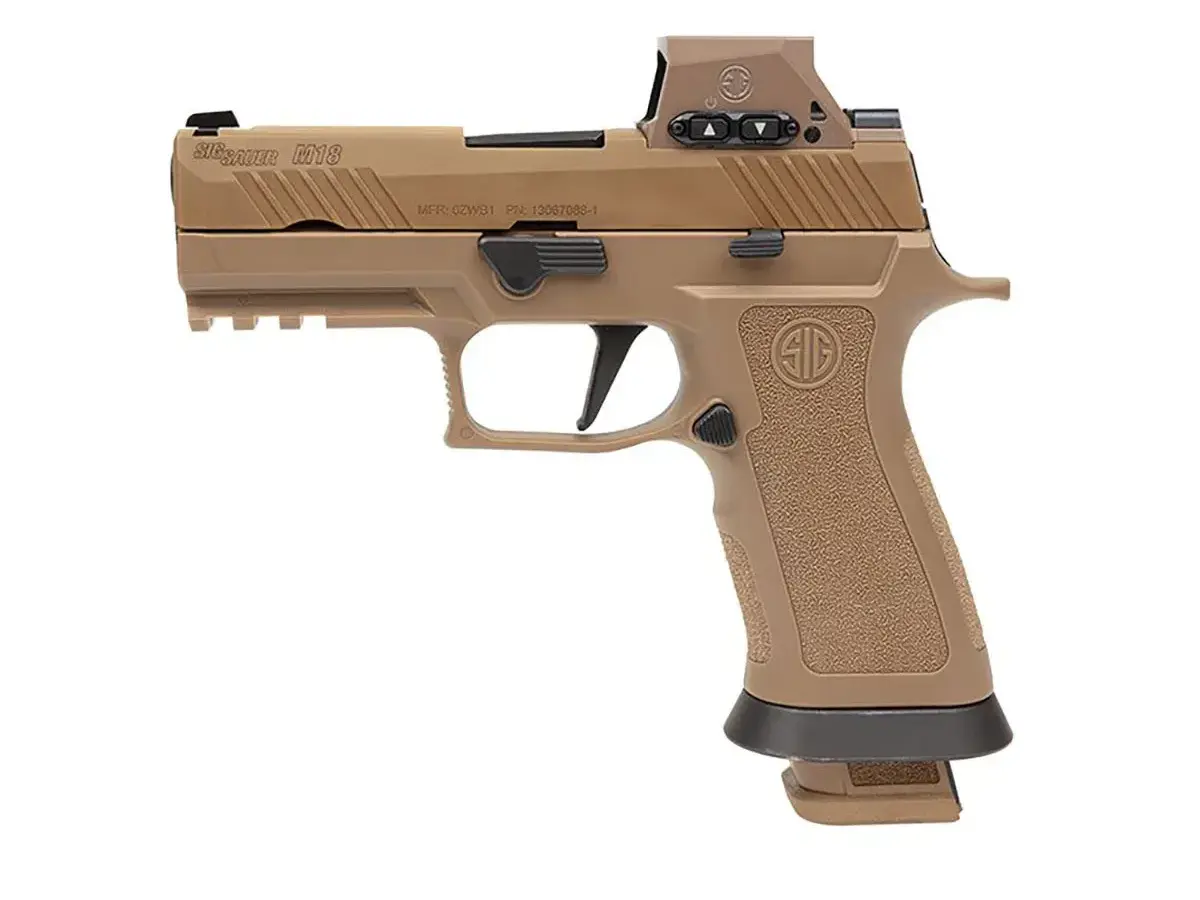 SIG Sauer M18 9mm Luger 3.9" Barrel, ROMEO-M17, Coyote - photo 4