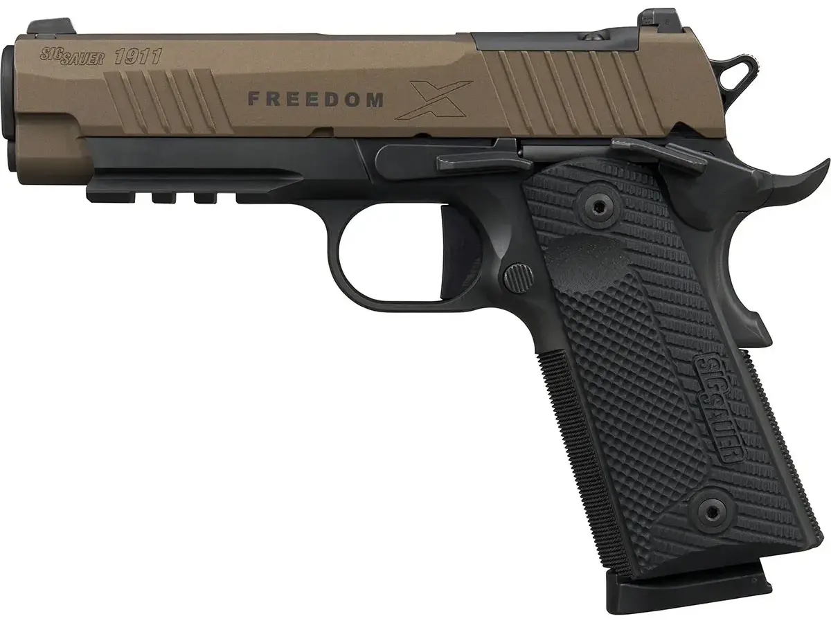SIG Sauer 1911 X Freedom .45 ACP, 4.2" Barrel, Bronze/Black - photo 4