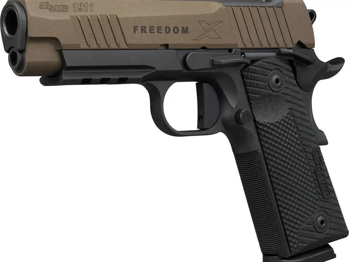 SIG Sauer 1911 X Freedom .45 ACP, 4.2" Barrel, Bronze/Black - photo 5