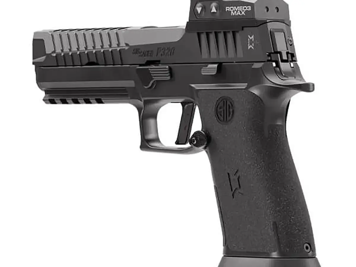 SIG Sauer P320-MAX 2.0 9mm, 5" Barrel, Black, ROMEO3 MAX