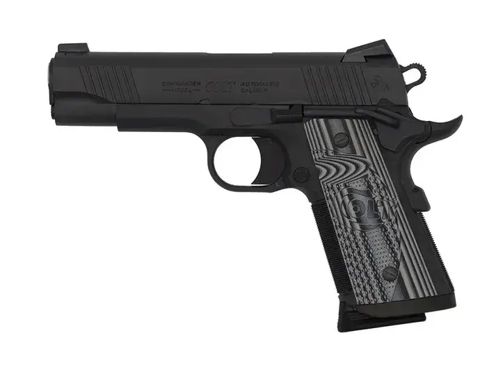 Colt's Manufacturing Company Combat Unit Officers 45 ACP, 4.25" Barrel, Black