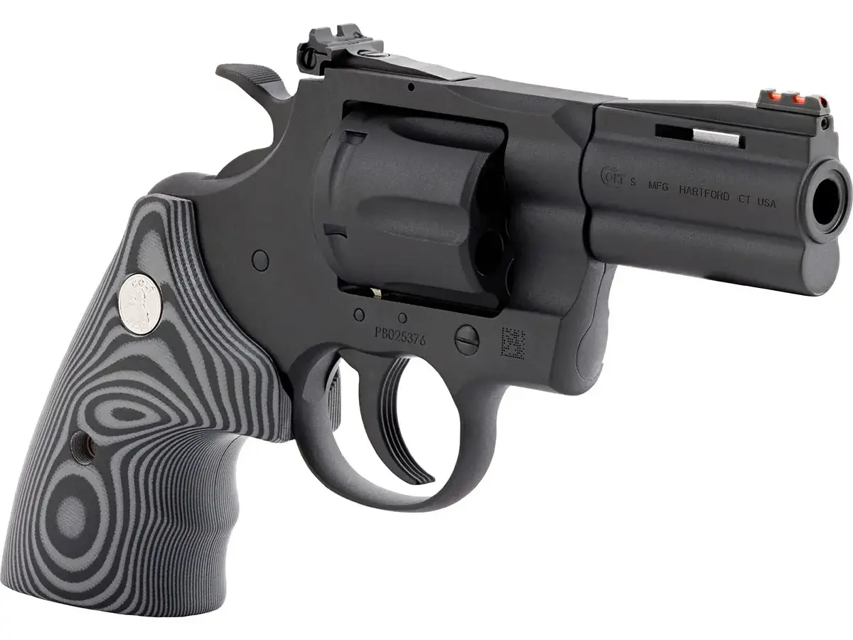 Colt's Manufacturing Company Python 357 Magnum 3" BBL G10 Grip Matte Blued - photo 2