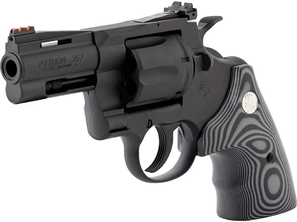 Colt's Manufacturing Company Python 357 Magnum 3" BBL G10 Grip Matte Blued - photo 3