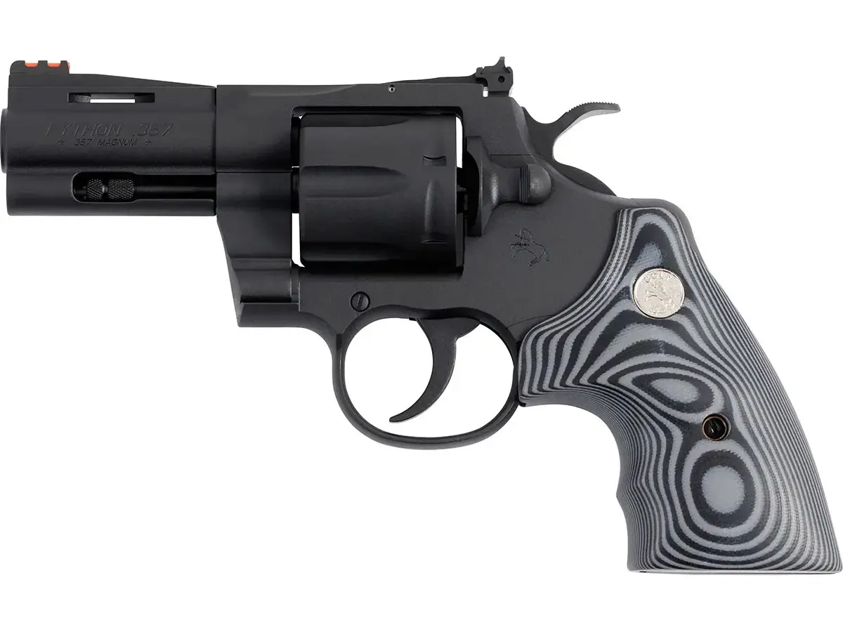 Colt's Manufacturing Company Python 357 Magnum 3" BBL G10 Grip Matte Blued - photo 4