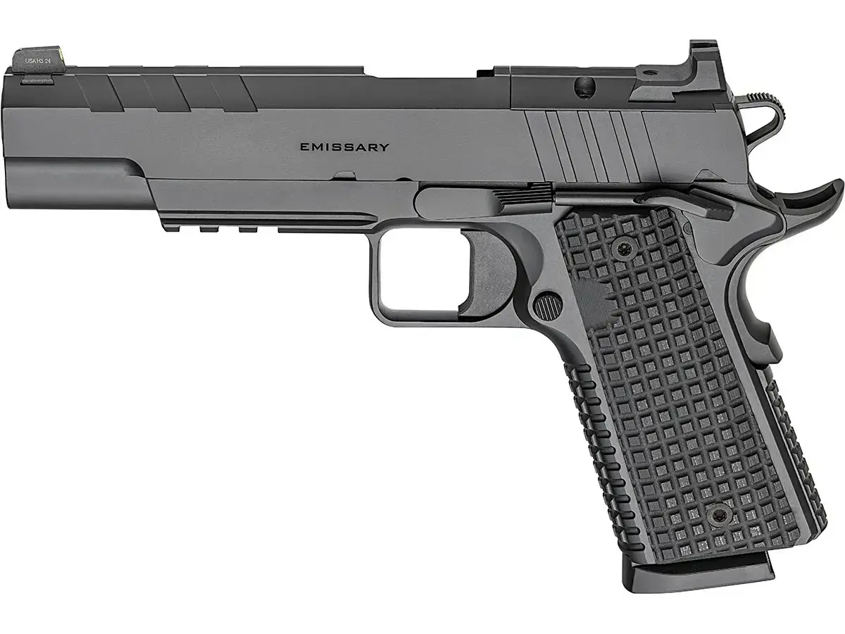 Springfield Armory 1911 Emissary AOS .45 ACP, 5" Barrel, Black