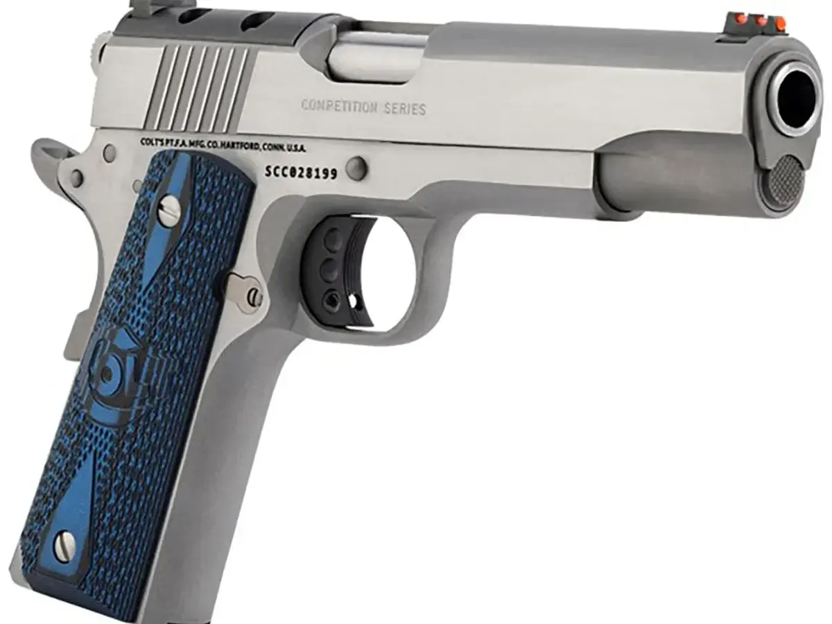 Colt's Manufacturing Company Competition 45 ACP Optics Ready 5" BBL Blued/Blue