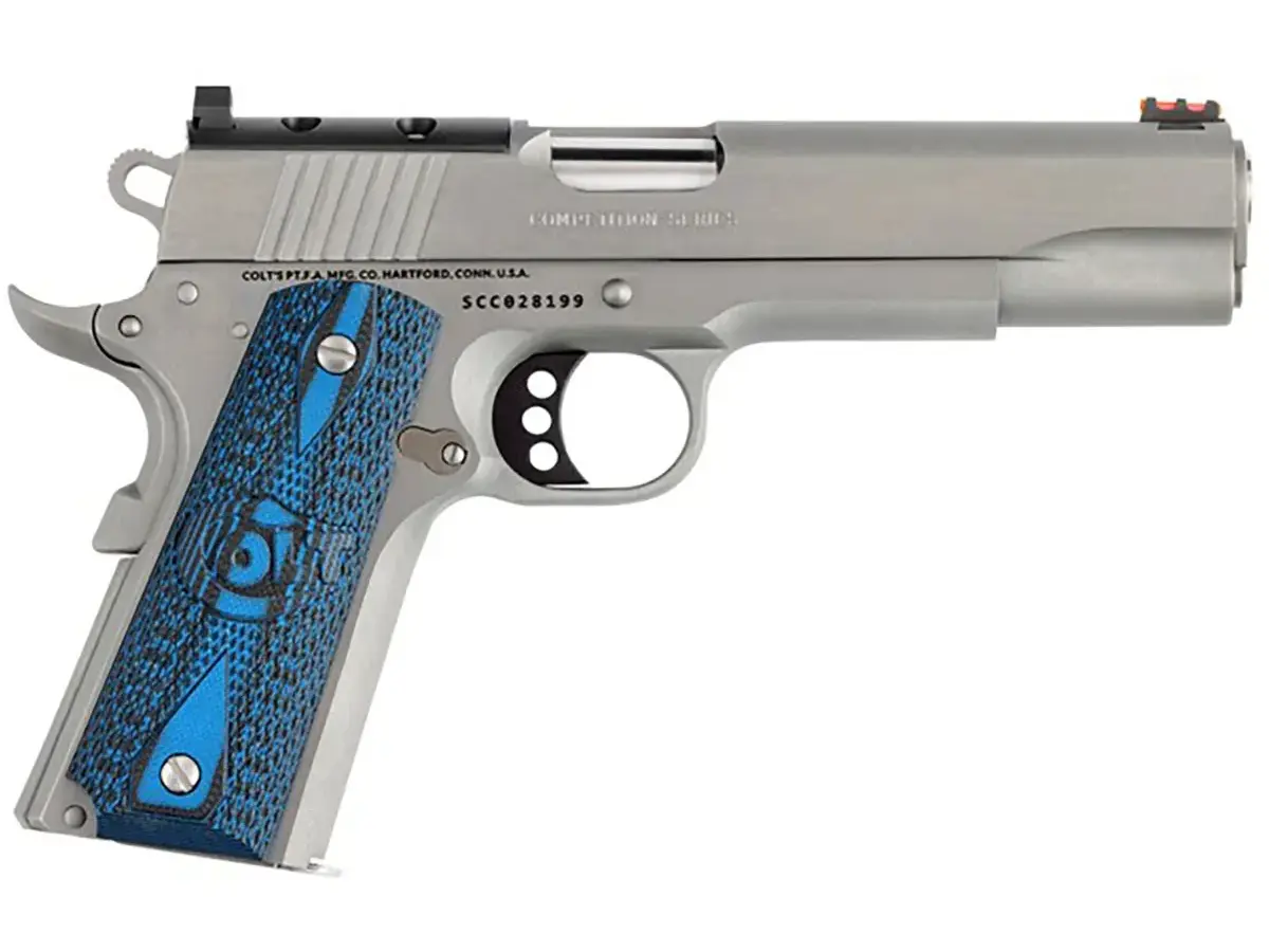 Colt's Manufacturing Company Competition 45 ACP Optics Ready 5" BBL Blued/Blue - photo 3