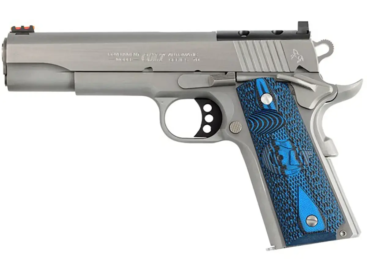 Colt's Manufacturing Company Competition 45 ACP Optics Ready 5" BBL Blued/Blue - photo 4