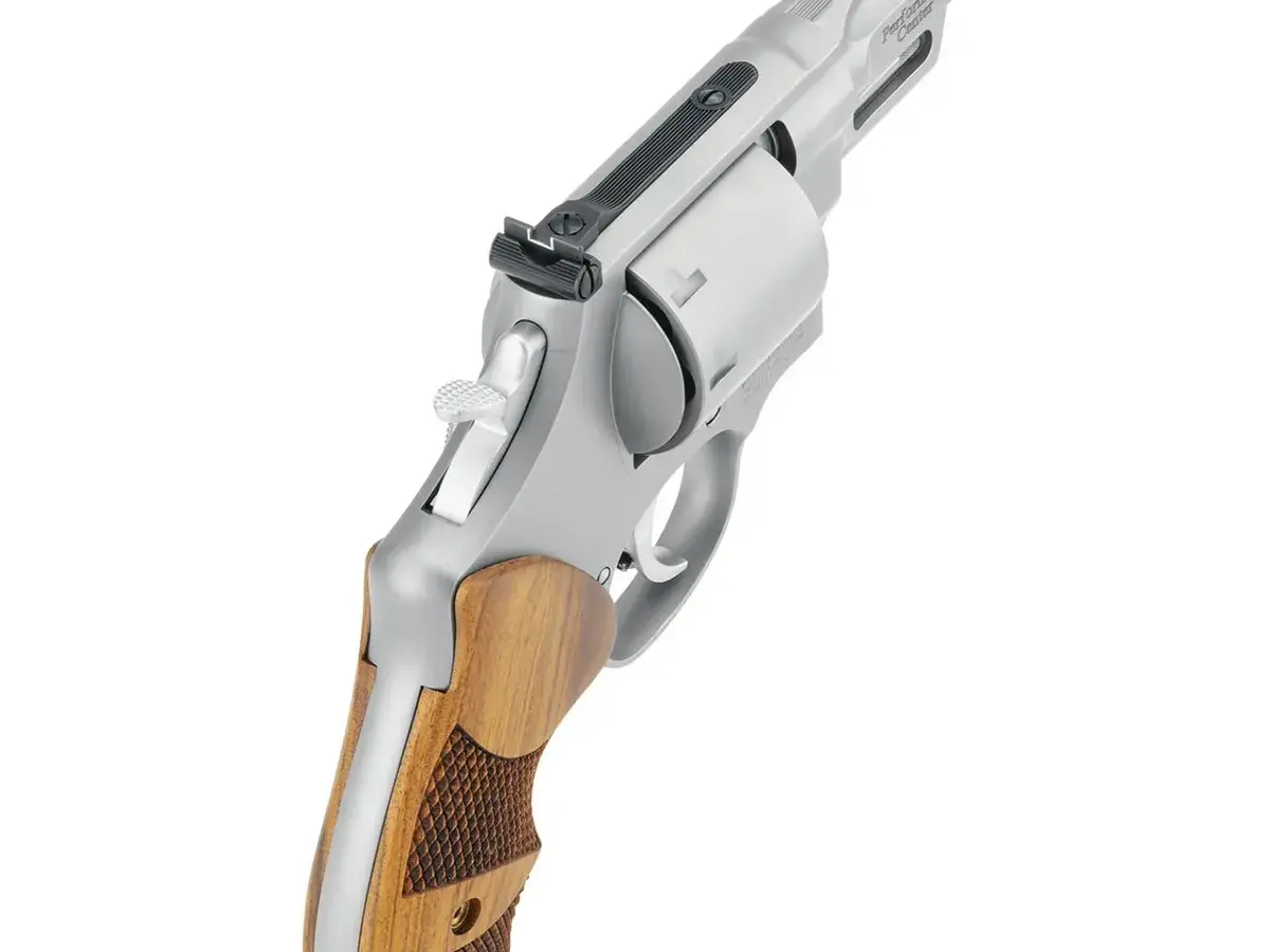 Smith & Wesson PC Model 627 N-Frame 357 Magnum 2.63" Barrel, Stainless/Wood - photo 4