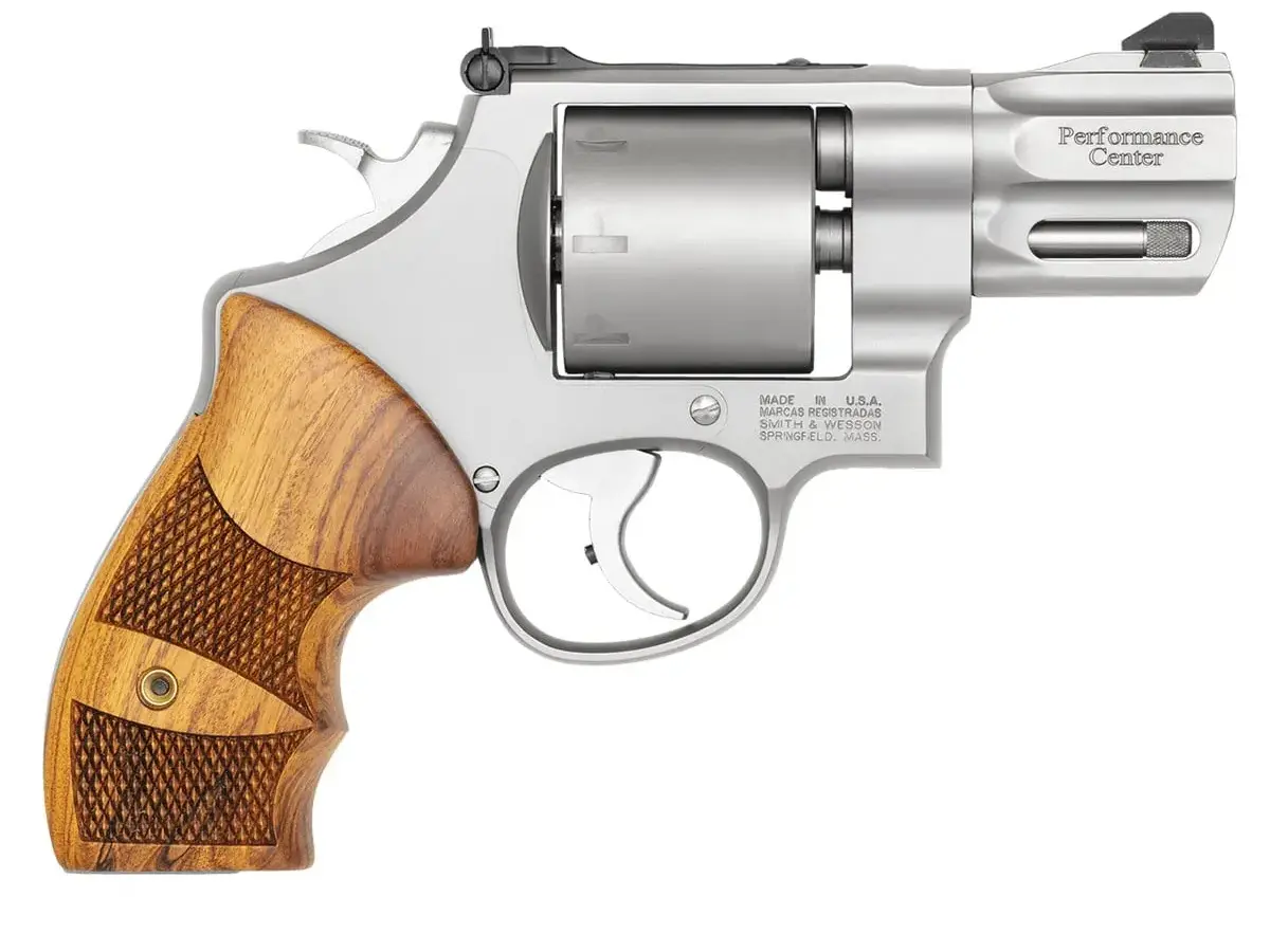 Smith & Wesson PC Model 627 N-Frame 357 Magnum 2.63" Barrel, Stainless/Wood - photo 6