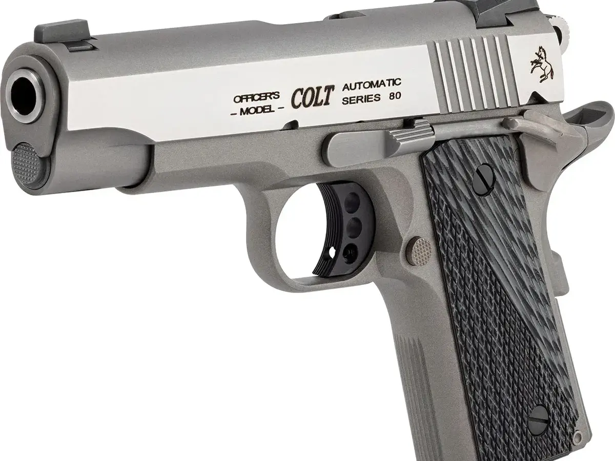 Colt's Manufacturing Company Lightweight Officers .45 ACP, 4.25" Barrel, Gray/Black - photo 3