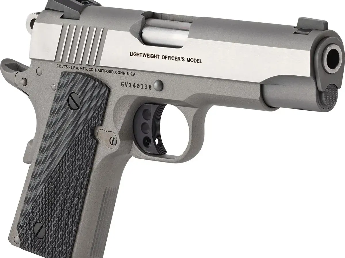 Colt's Manufacturing Company Lightweight Officers .45 ACP, 4.25" Barrel, Gray/Black - photo 4