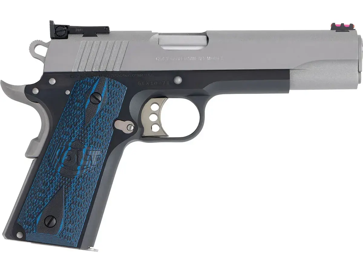 Colt's Manufacturing Company Gold Cup Lite 45 ACP, 5" Barrel, Two-Tone/Blue - photo 2