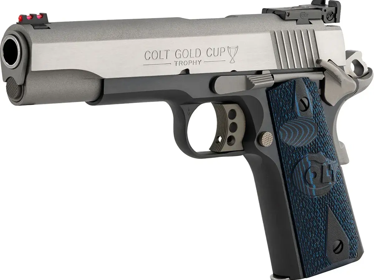 Colt's Manufacturing Company Gold Cup Lite 45 ACP, 5" Barrel, Two-Tone/Blue - photo 3