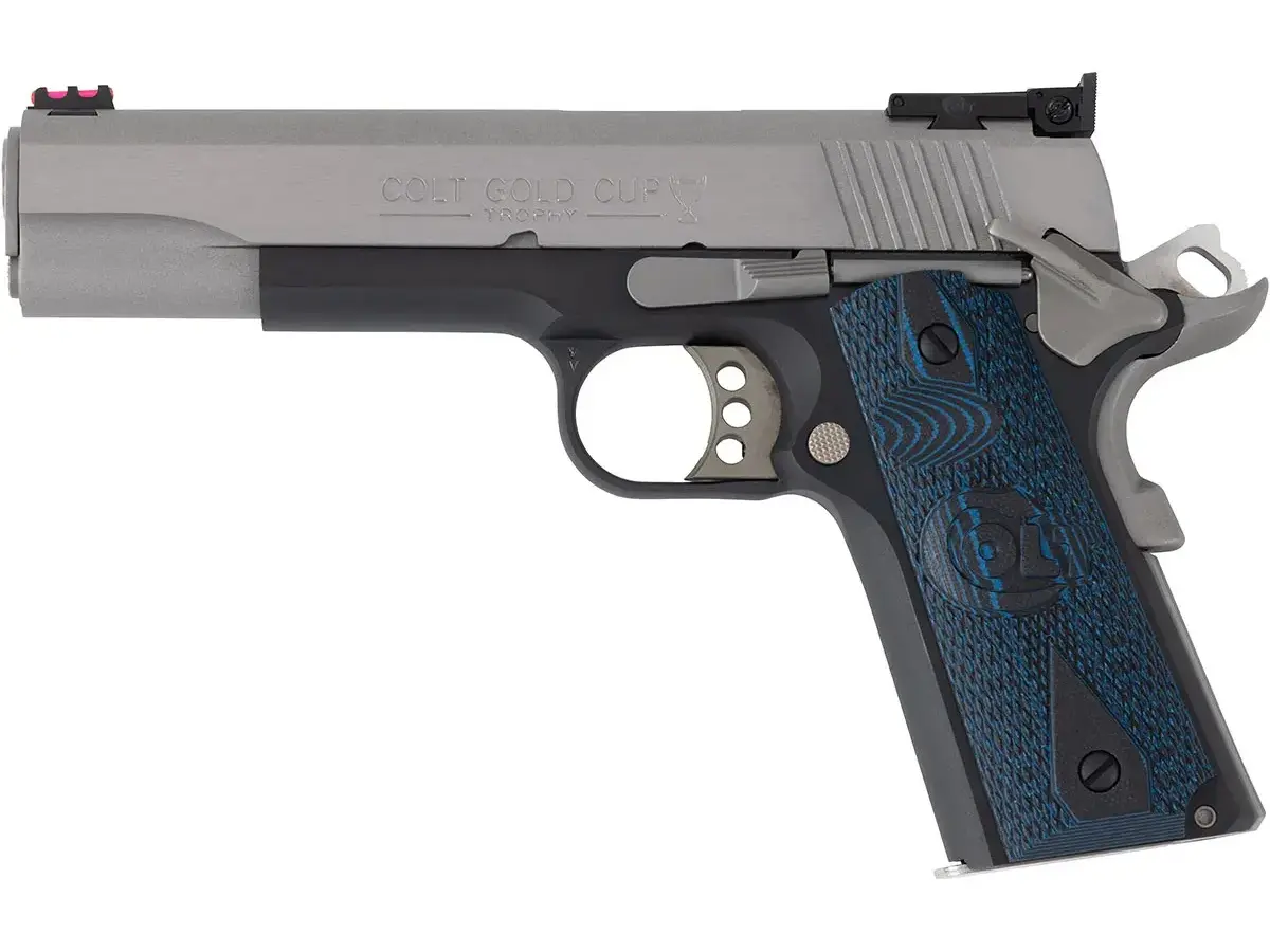 Colt's Manufacturing Company Gold Cup Lite 45 ACP, 5" Barrel, Two-Tone/Blue - photo 4