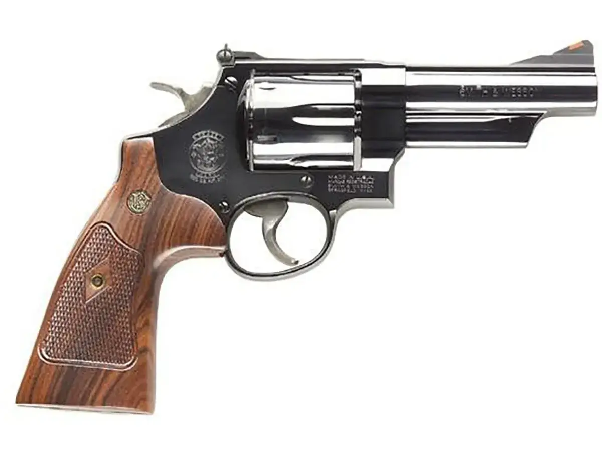 Smith & Wesson Model 29 Classic N-Frame 44 Magnum, 4" Barrel, Black/Wood - photo 4