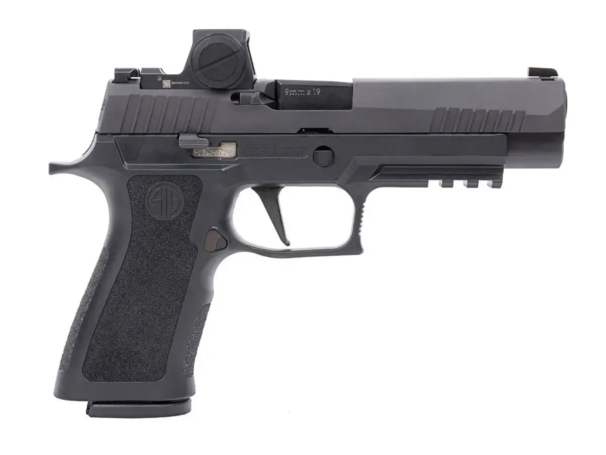 SIG Sauer P320 XFULL 9mm, 4.7" Barrel, Black, ROMEO X
