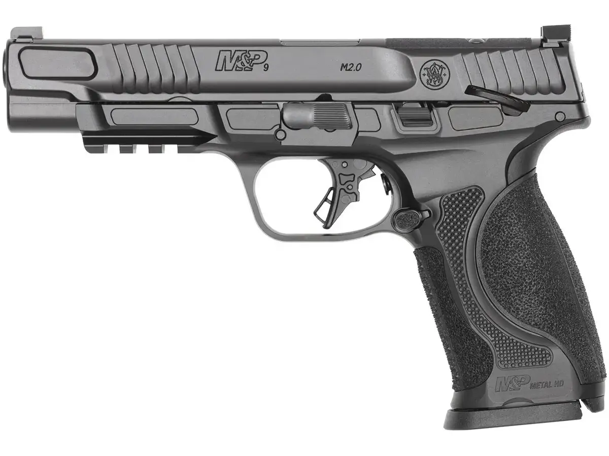 Smith & Wesson M&P9 M2.0 Metal HD OR FS 9mm, 5" Barrel, Black - photo 3