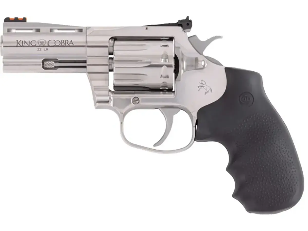 Colt's Manufacturing Company King Cobra .22 Long Rifle 3" Revolver Stainless - photo 2