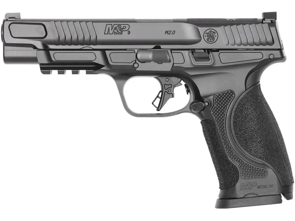 Smith & Wesson M&P9 M2.0 Metal HD OR FS 9mm, 5" Barrel, Black - photo 5