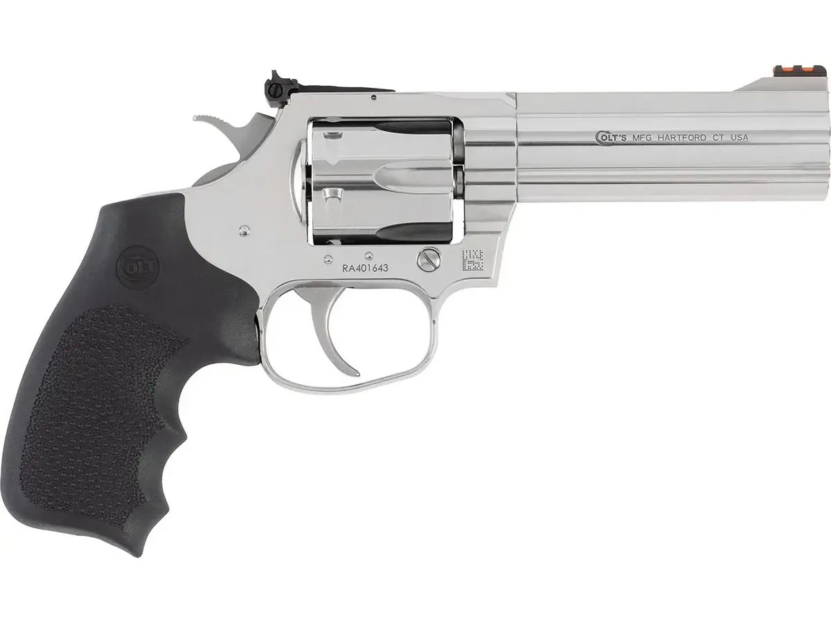 Colt's Manufacturing Company King Cobra Target .357 Magnum/.38 Special 4.25" Barrel Hogue Grip Stainless Steel
