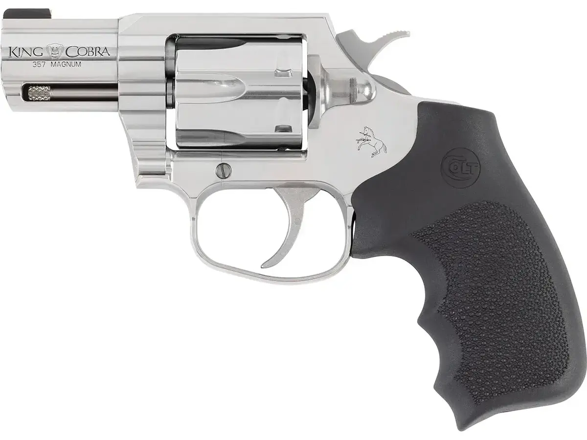 Colt's Manufacturing Company King Cobra Carry .357 Magnum/.38 Special 2" Barrel 6RD DA/SA Stainless - photo 2