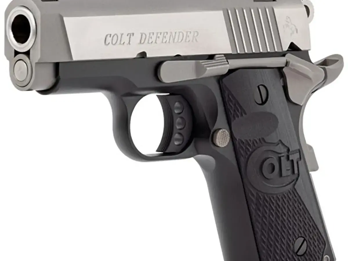 Colt's Manufacturing Company Defender 45 ACP 3" Two-Toned SS BLK/Grip - photo 3