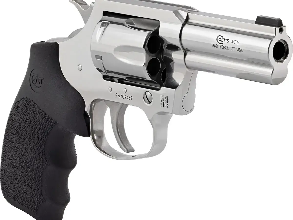 Colt's Manufacturing Company King Cobra .357 Magnum/.38 Special 3" Barrel, Ramp Front Sight, Stainless