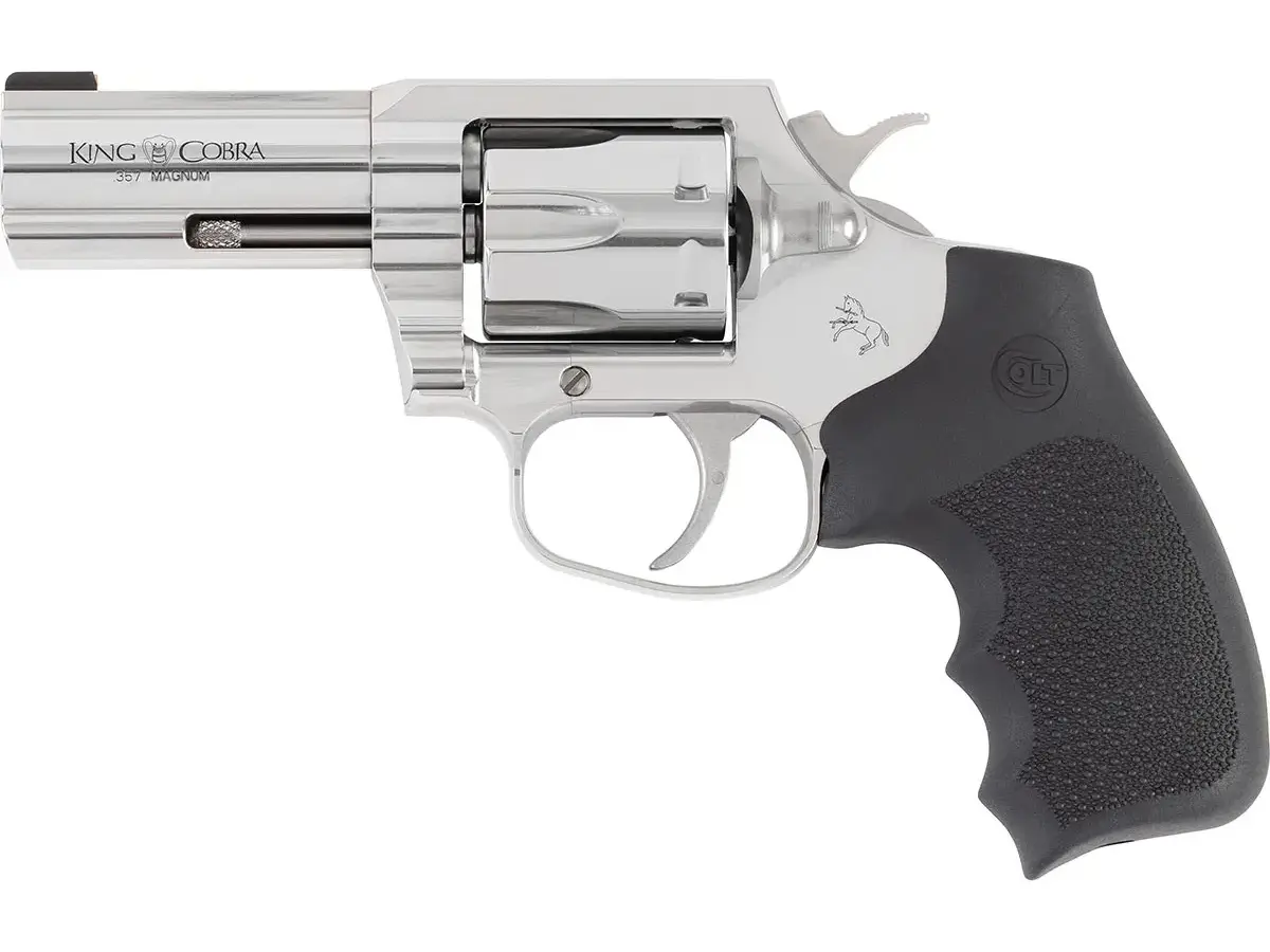 Colt's Manufacturing Company King Cobra .357 Magnum/.38 Special 3" Barrel, Ramp Front Sight, Stainless - photo 3