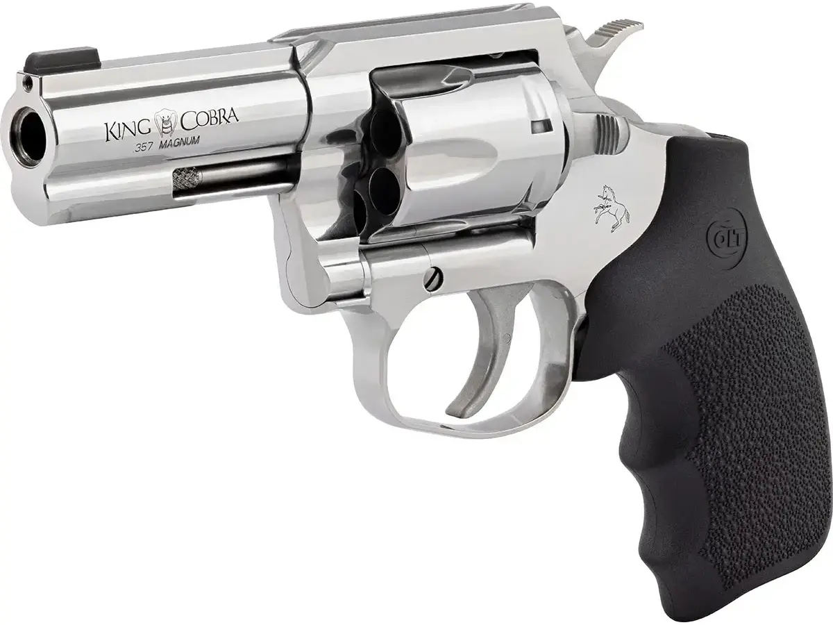 Colt's Manufacturing Company King Cobra .357 Magnum/.38 Special 3" Barrel, Ramp Front Sight, Stainless - photo 4