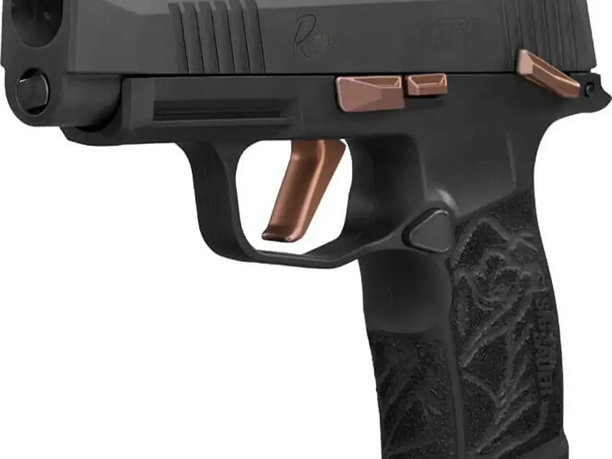 SIG Sauer P365-XL Rose Comp 9mm Luger, 3.1" Barrel, Black CA - photo 4