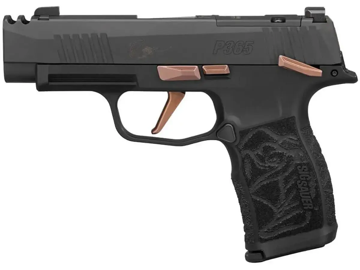 SIG Sauer P365-XL Rose Comp 9mm Luger, 3.1" Barrel, Black CA - photo 5
