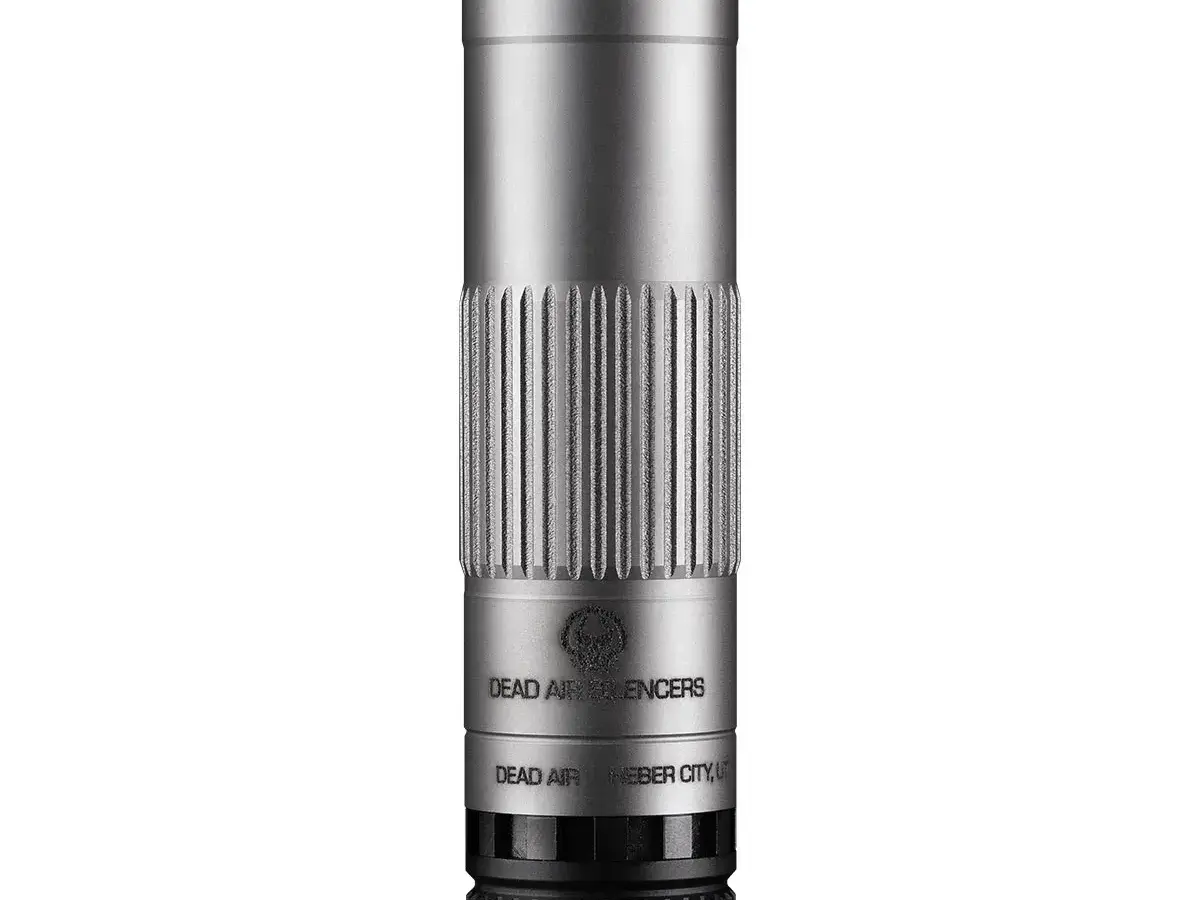 Mojave 9 Modular 9mm Direct Thread Pistol Suppressor Silver
