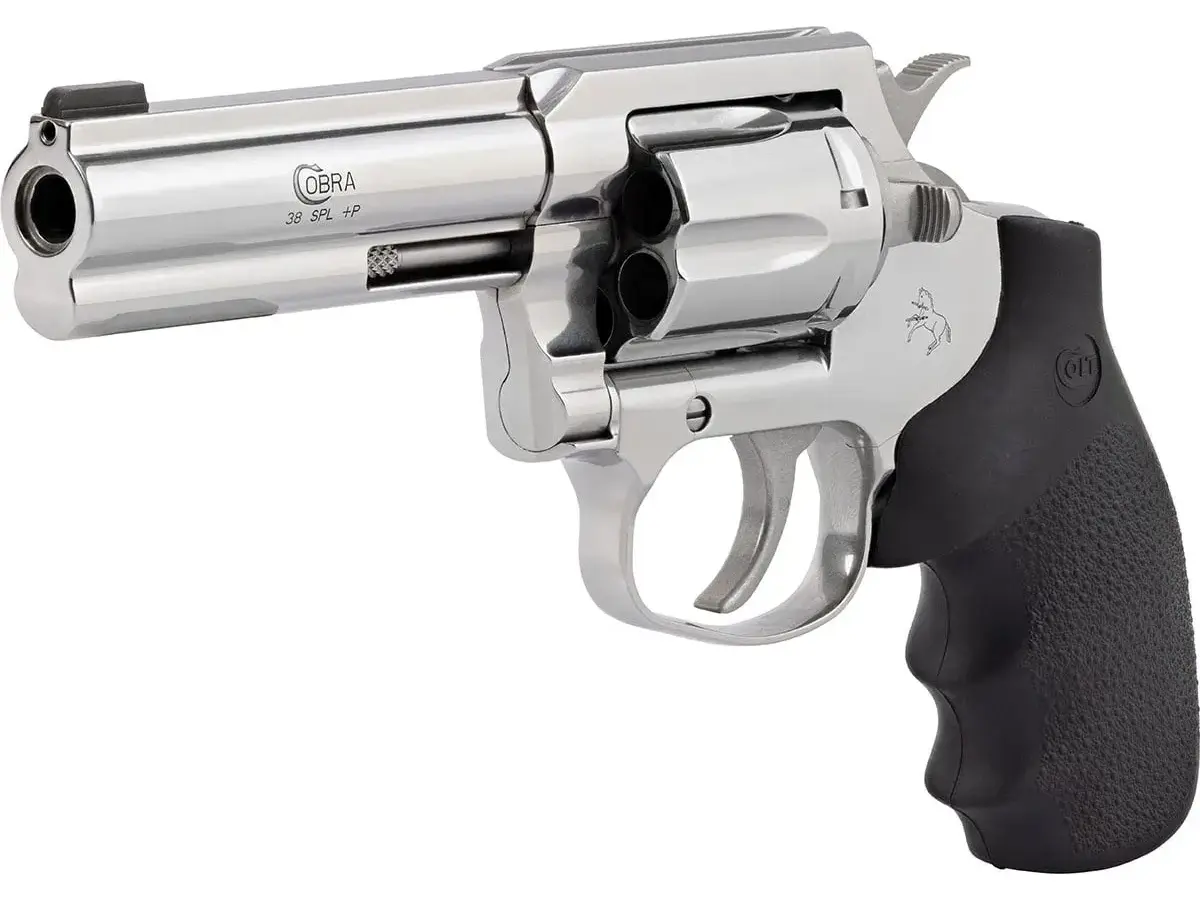 Colt's Manufacturing Company Cobra 38 Special +P 4" Barrel, Bead Sight, Stainless