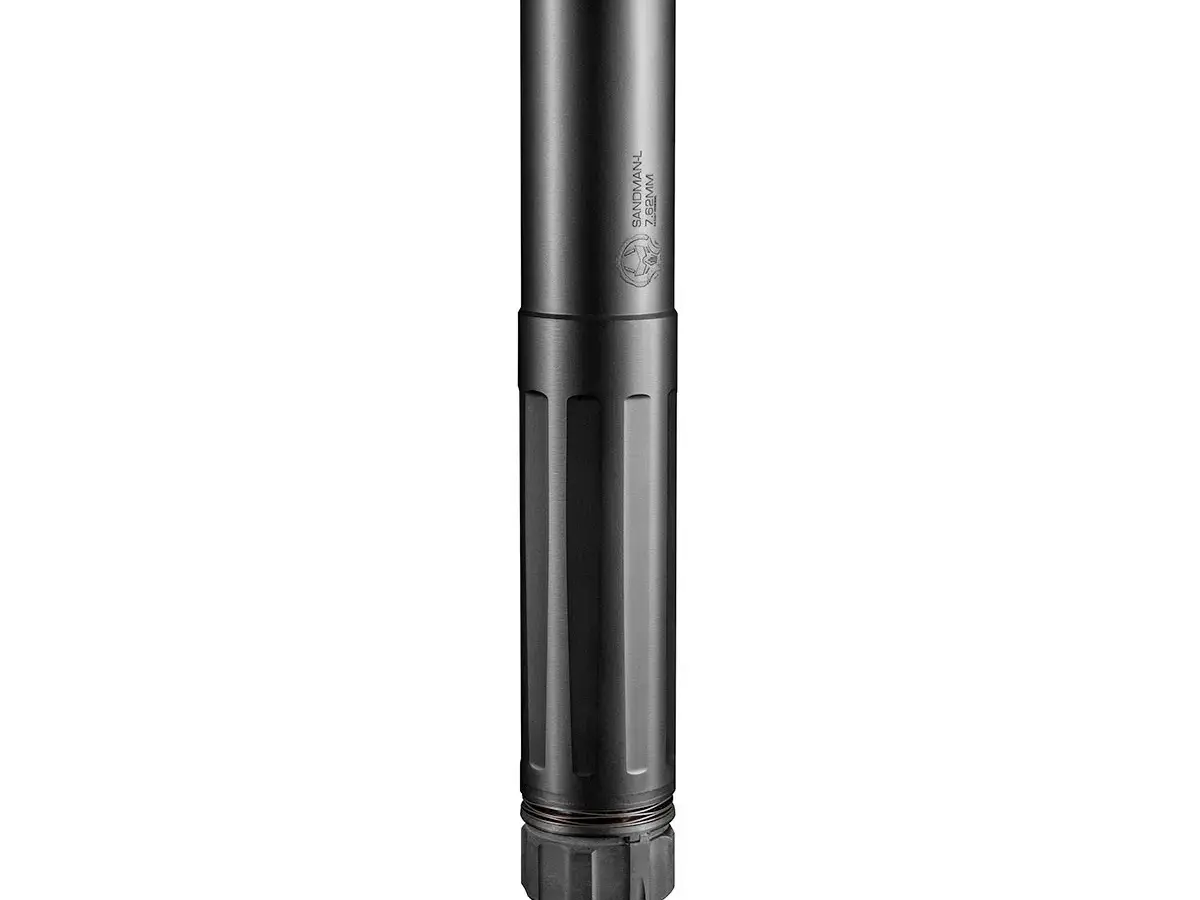 Sandman L 7.62mm/30 Caliber QD Suppressor Black