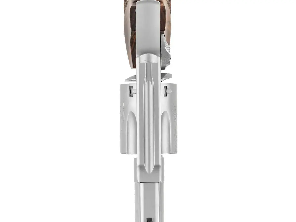 Smith & Wesson Model 640 Engraved .357 Magnum, 2.125" Barrel, Stainless/Wood - photo 4