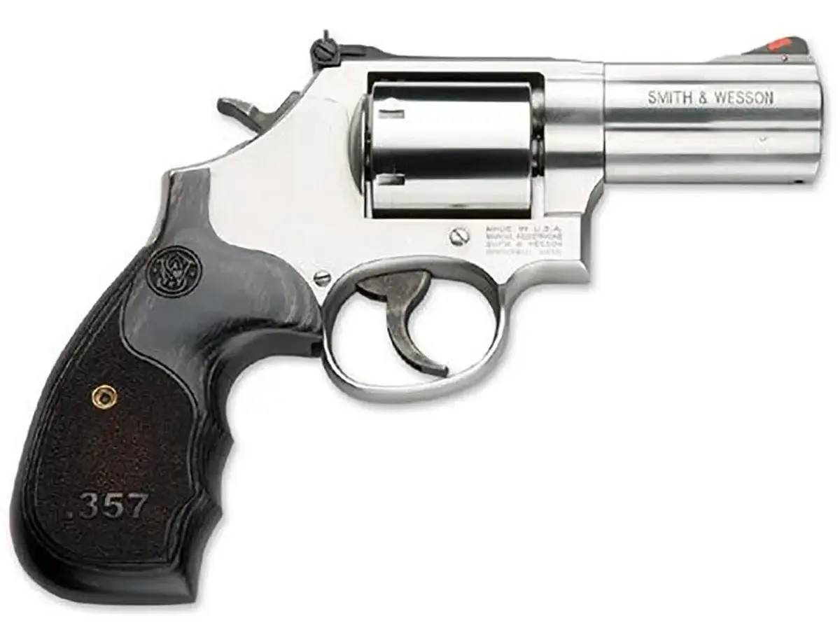 Smith & Wesson Model 686 Plus L-Frame 3-5-7 .357 Magnum, 3" Barrel, Stainless/Black - photo 5