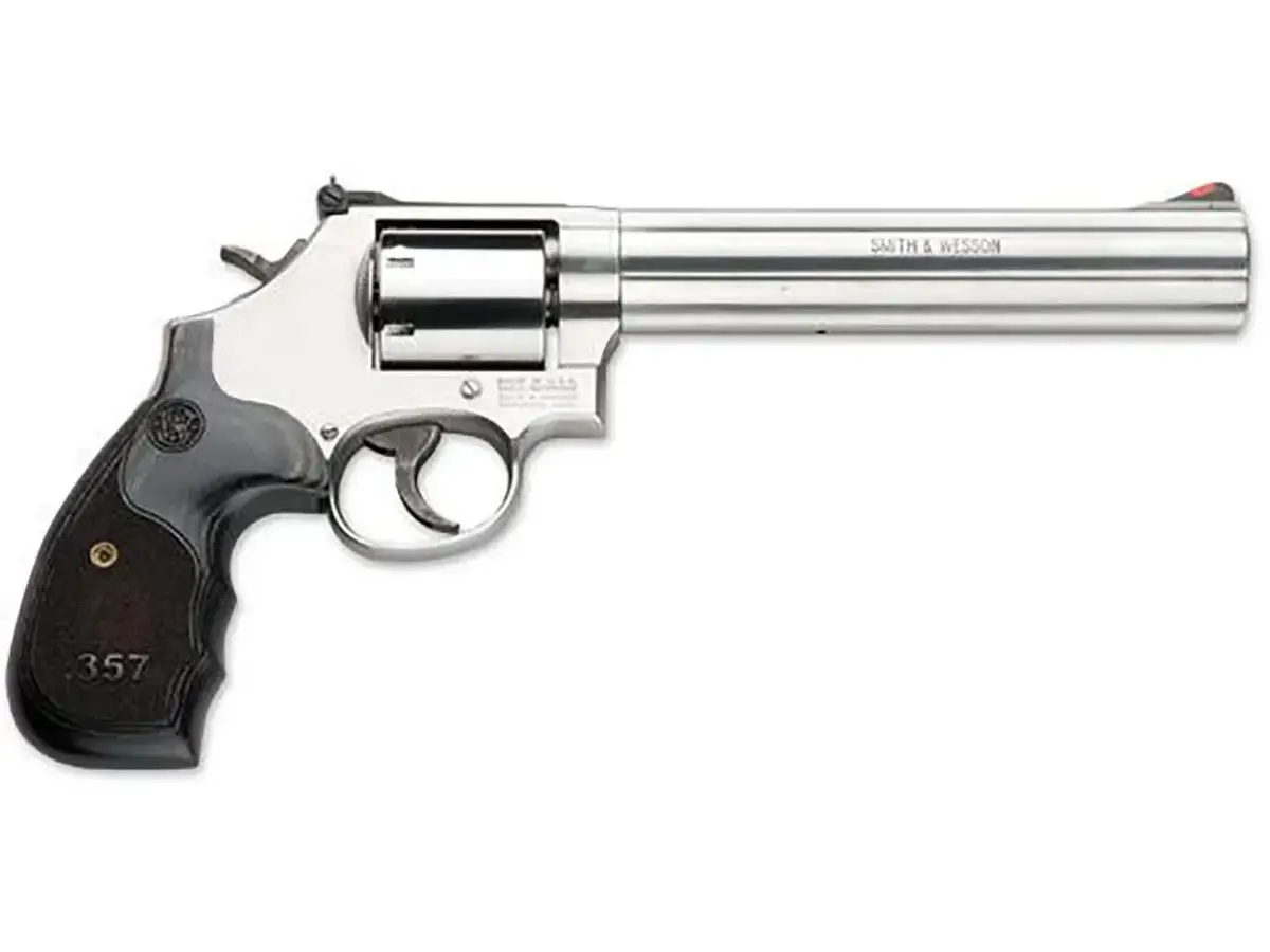 Smith & Wesson Model 686 Plus L-Frame 3-5-7 .357 Magnum, 7" Barrel, SS/Black - photo 5