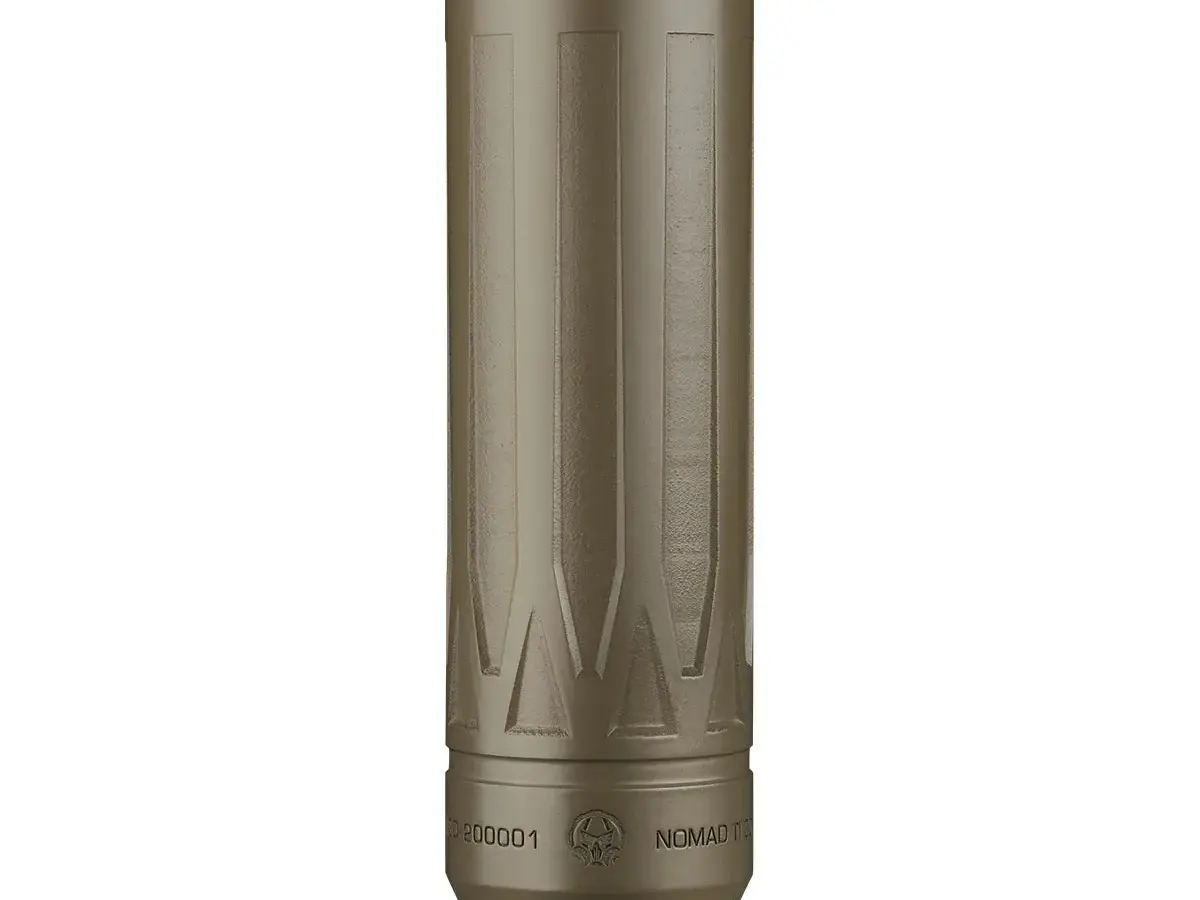 Nomad Ti 7.62mm/30 Caliber Direct Thread Suppressor FDE