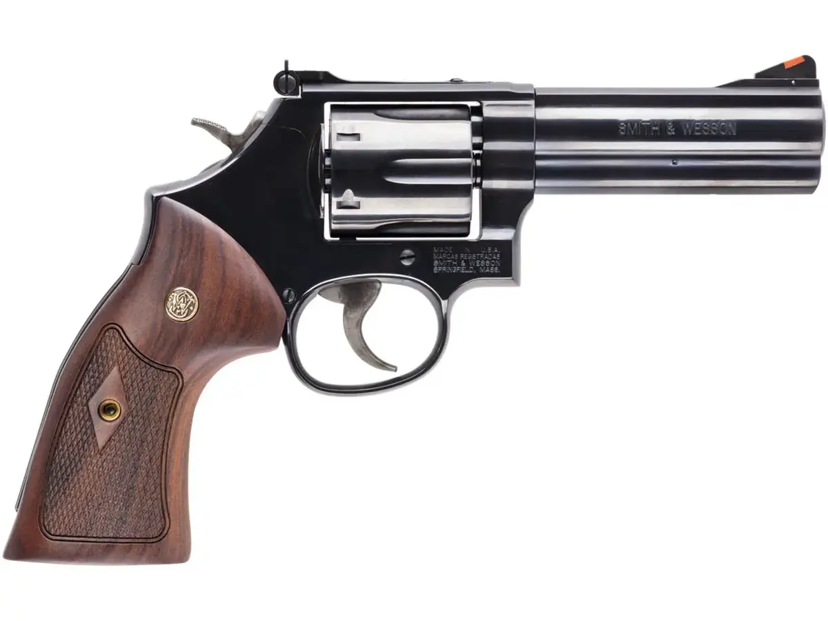 Smith & Wesson Model 586 L-Frame .357 Magnum, 4" Barrel, Blued/Walnut - photo 3