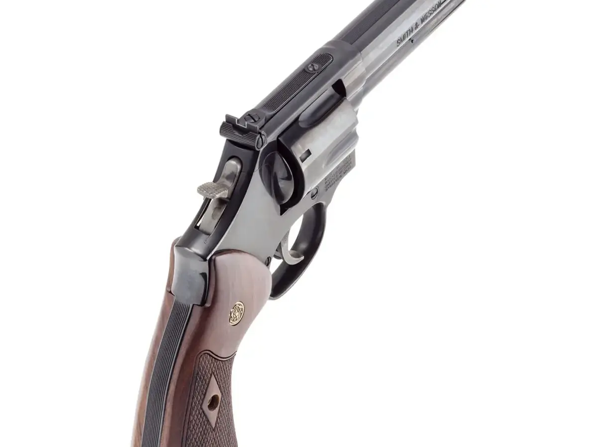 Smith & Wesson Model 586 L-Frame .357 Magnum, 4" Barrel, Blued/Walnut - photo 4
